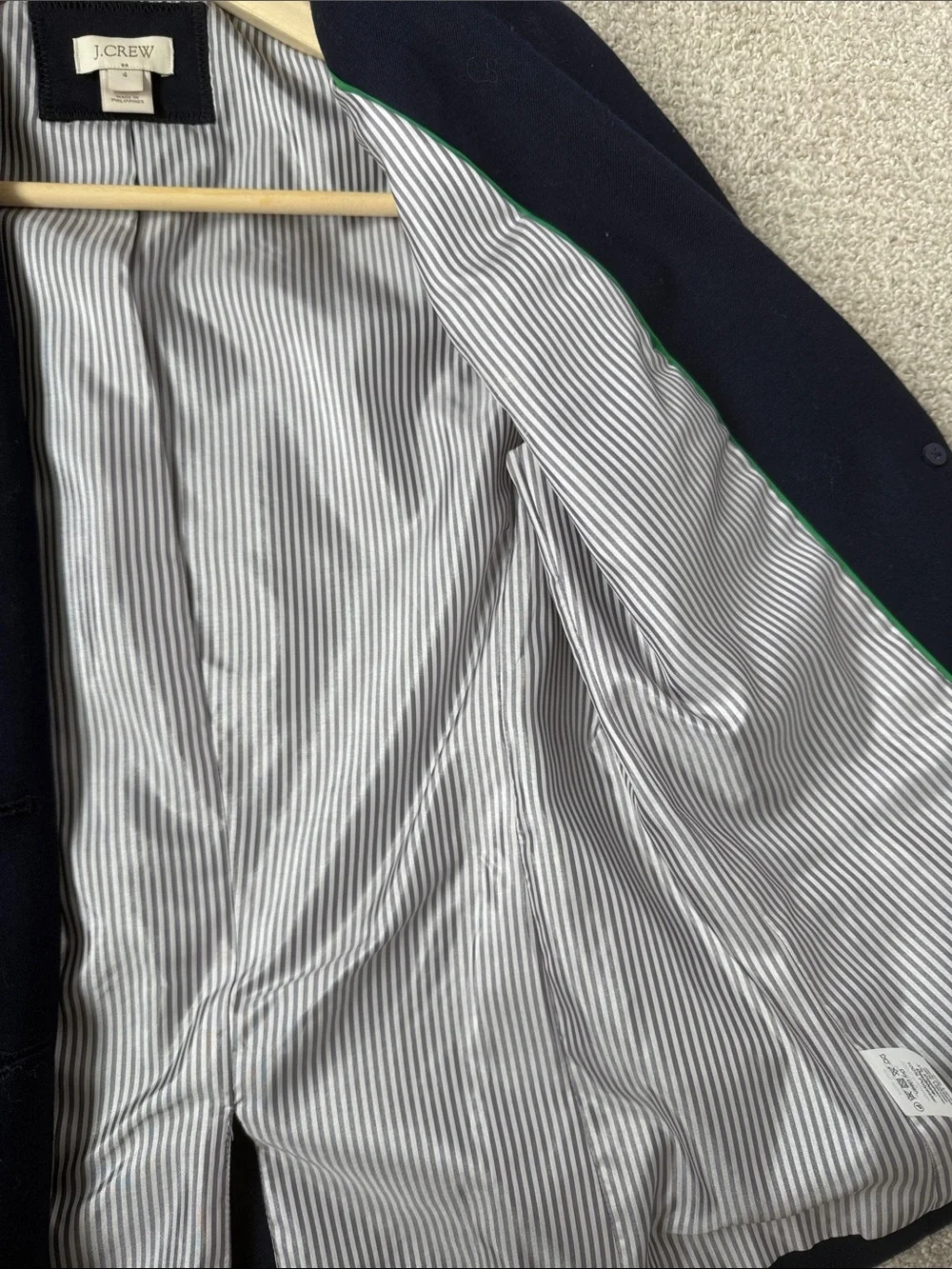 J. Crew Navy Blazer
